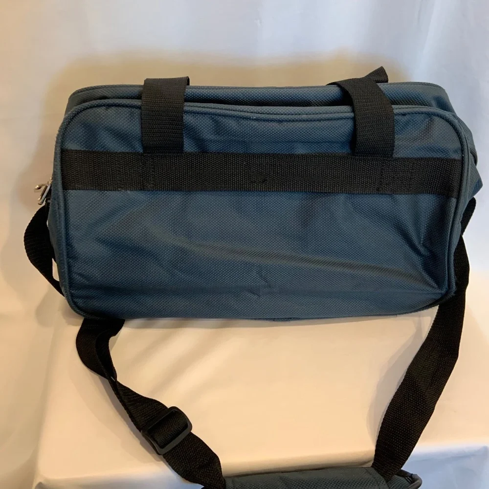 Dockers Travel Shoulder Carry-On Laptop Bag in Blue